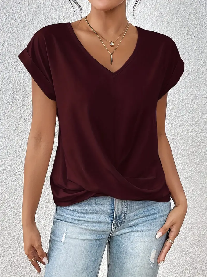 Blusa Decote em V “Amina”