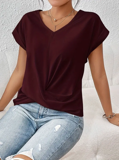 Blusa Decote em V “Amina”